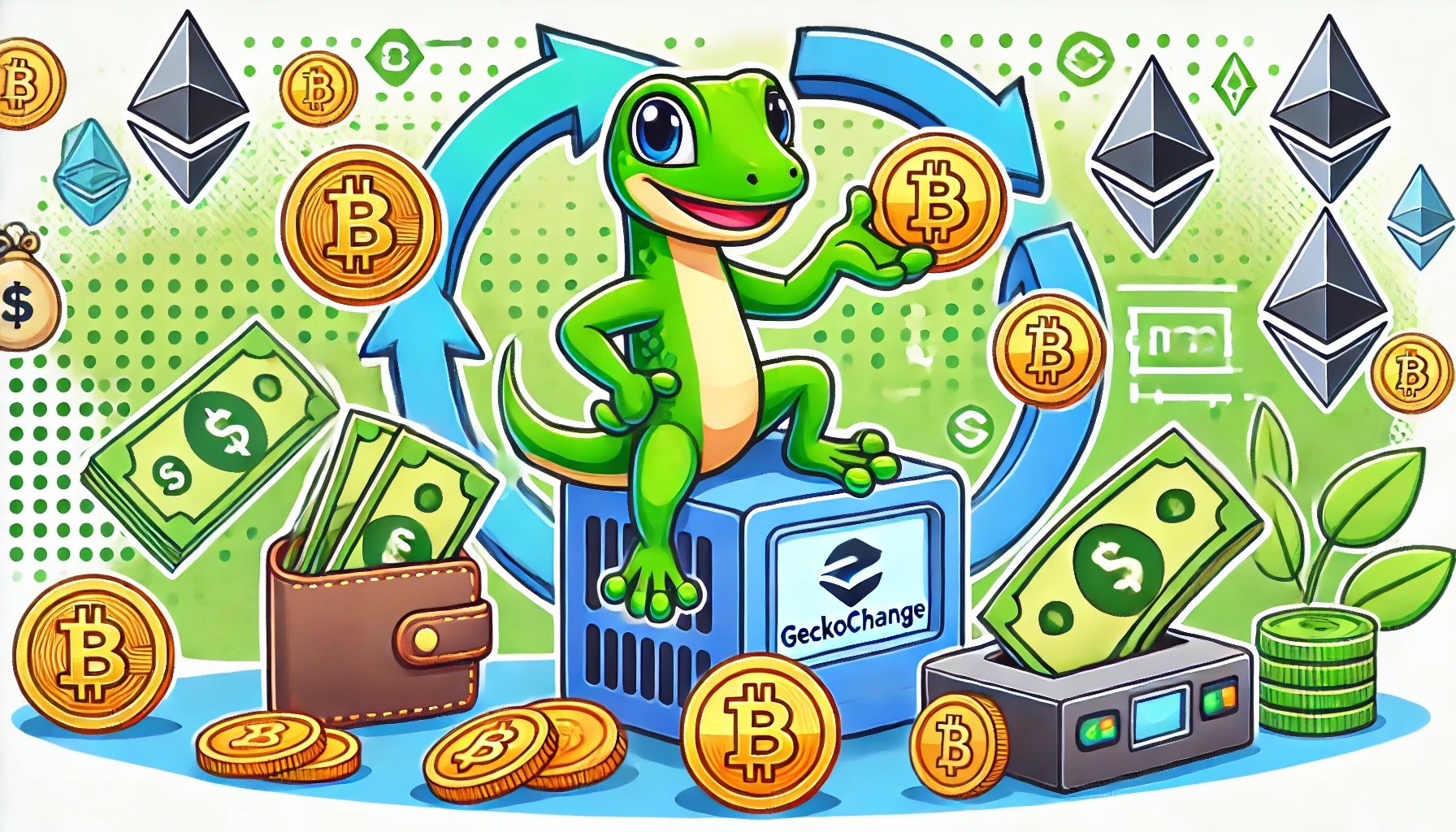 Cryptocurrency Exchange & Withdrawal Methods Using GeckoChange