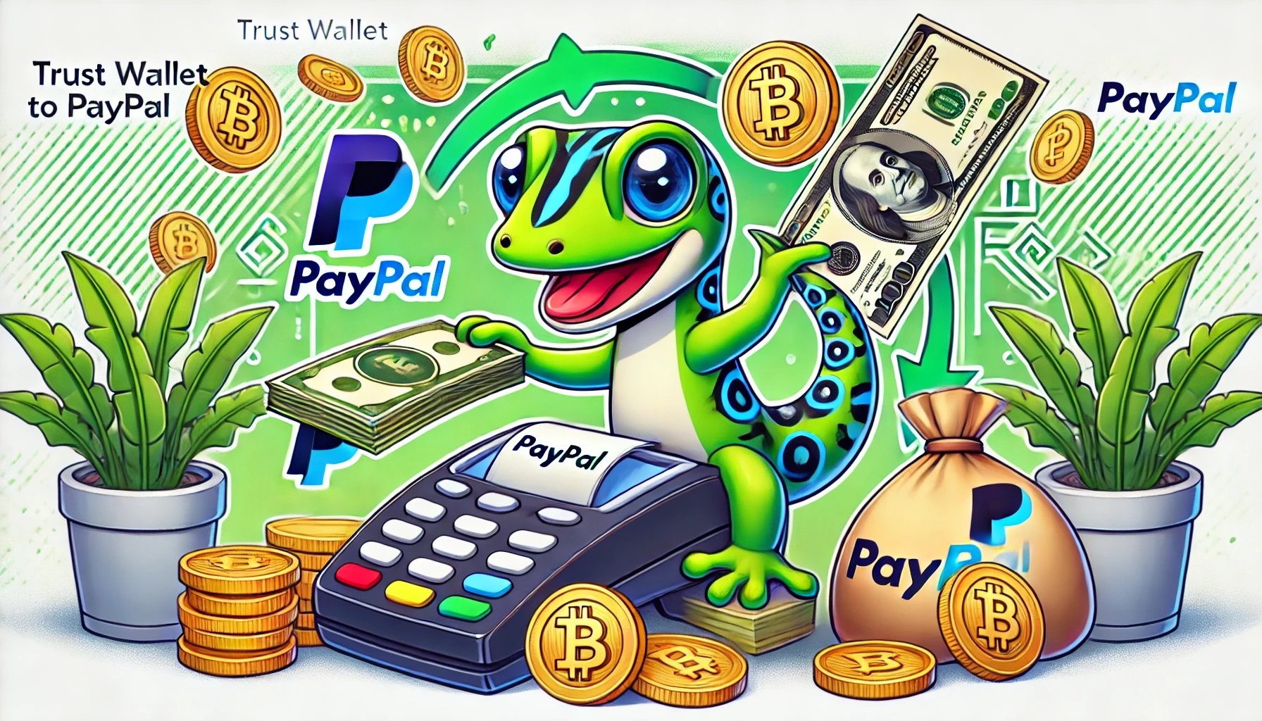 Trust Wallet to PayPal_ How to Withdraw Using GeckoChange